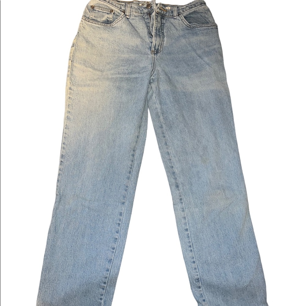VINTAGE (90s) Faded Glory Women’s straight cut faded jeans (8P)